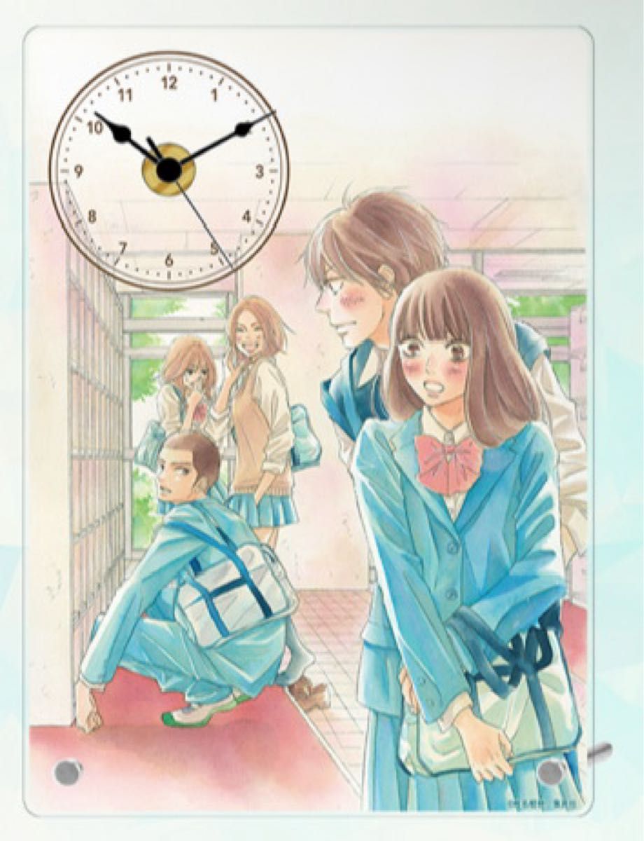 君に届け オンラインくじ A賞 アクリルスタンド時計 黒沼爽子 風早翔太 君に届け 椎名軽穂 ドロードローくじ オンラインくじA賞