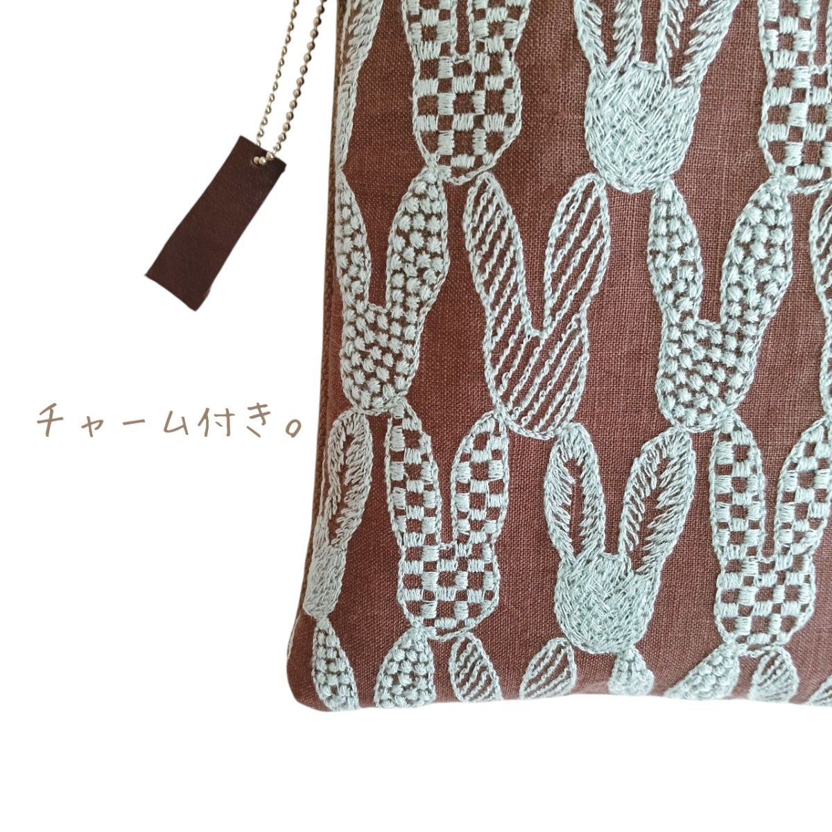 完成品✨スマホポシェット pomppia × choucho ミナペルホネン 完成品✨スマホポシェット pomppia × choucho ミナペルホネン