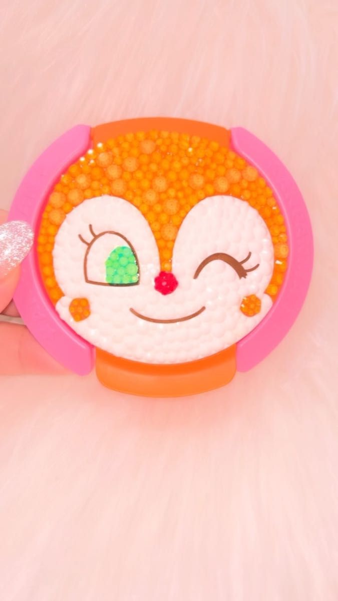 ドキンちゃんおしり拭きの蓋デコ