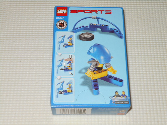 LEGO 3557 SPORTS ブループレイヤー&ゴール レゴ スポーツ★新品未開封_画像2