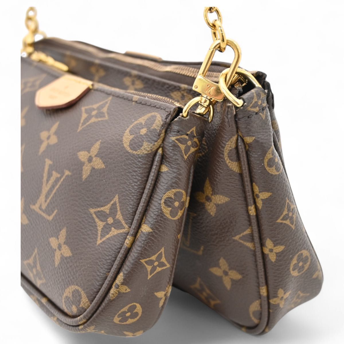 ルイヴィトン ミュルティ・アクセソワール Aランク lv19199ss ルイヴィトン モノグラム ミュルティポシェットアクセソワール A