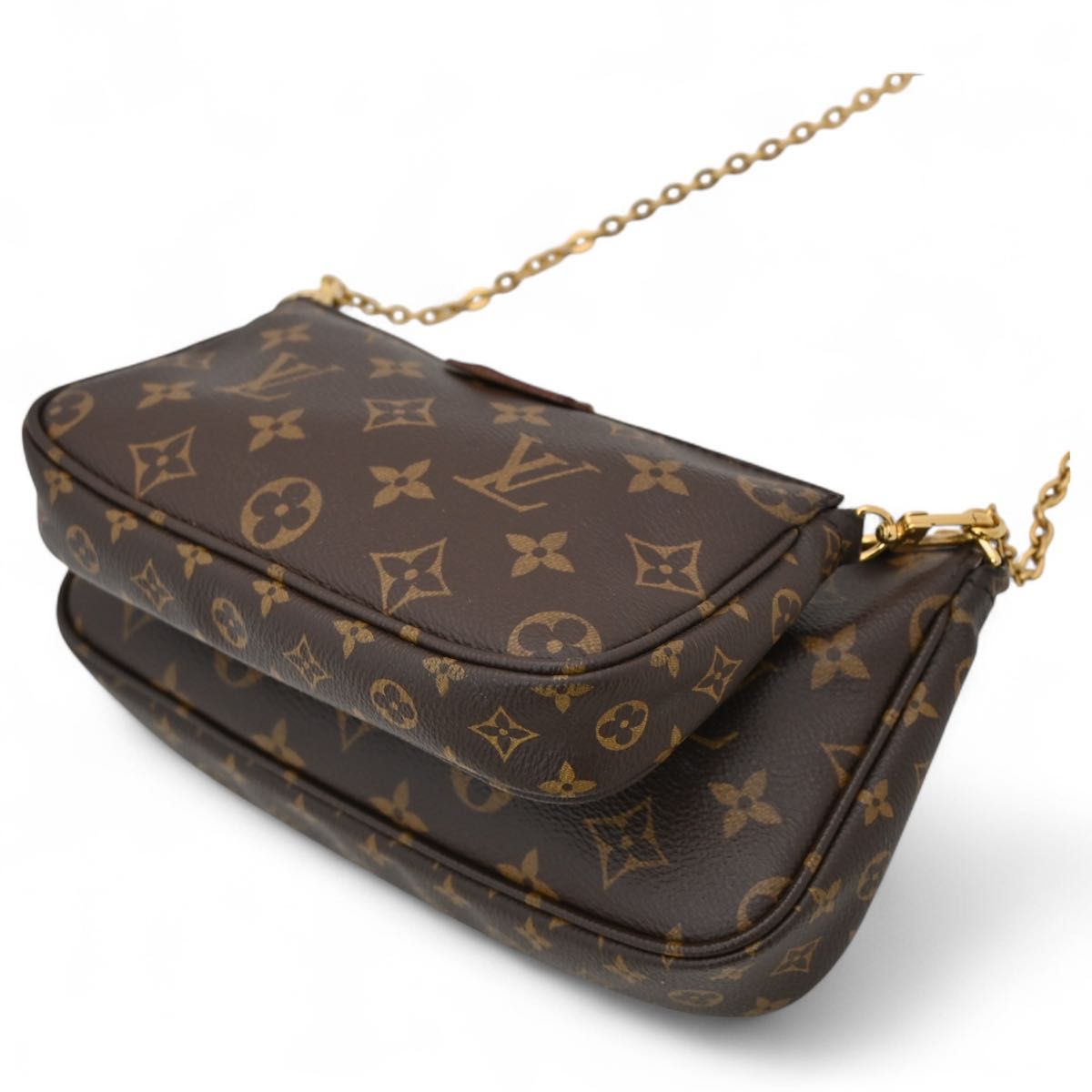 ルイヴィトン ミュルティ・アクセソワール Aランク lv19199ss ルイヴィトン モノグラム ミュルティポシェットアクセソワール A