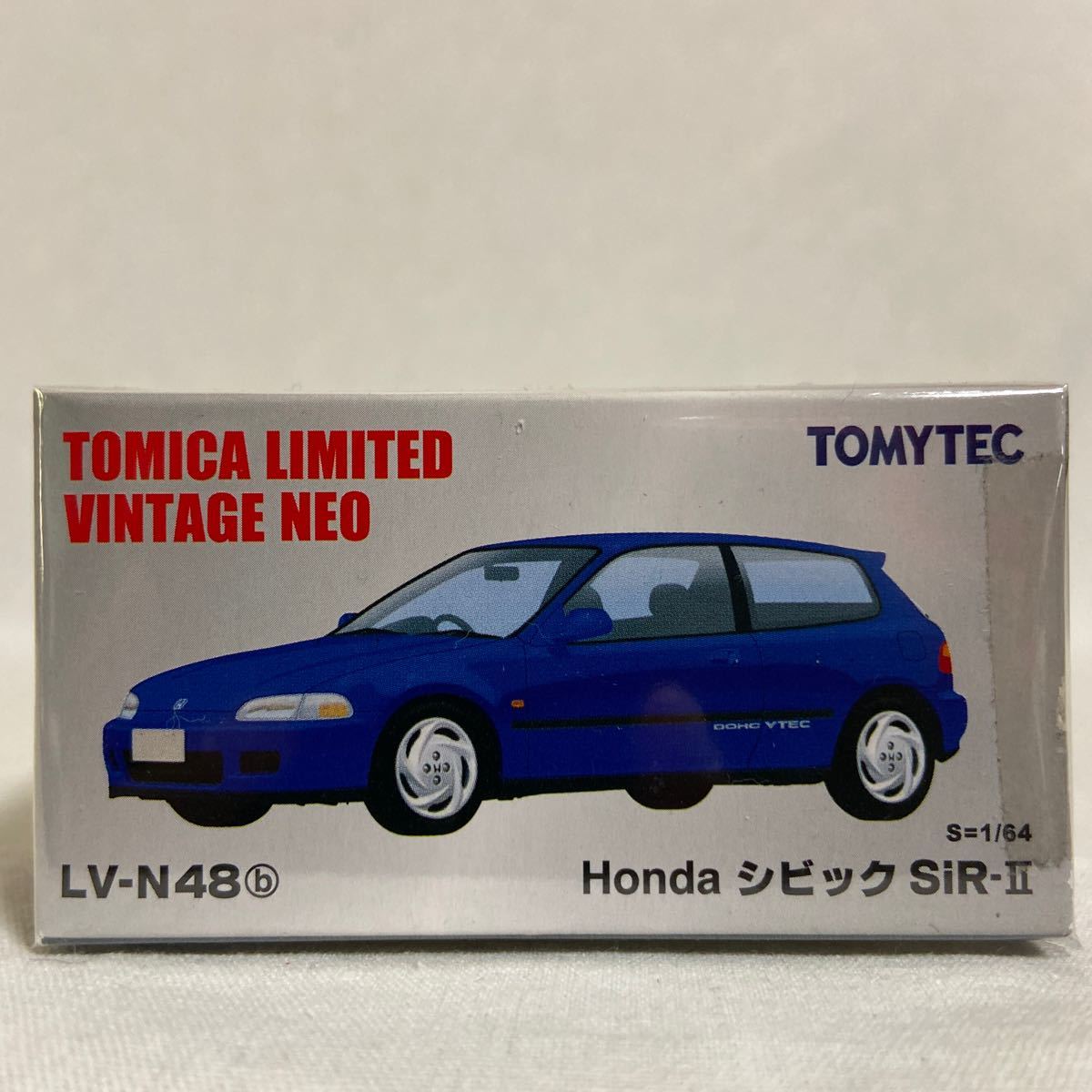 初回限定】 jdm CIVIC HONDA 絶版 1/64 ブルー SiR-Ⅱ ホンダ シビック