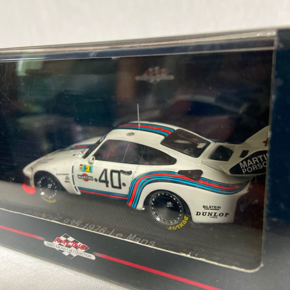  Porsche Mu jiam special order EBBRO 1/43 Porsche 935 1976 Le Mans #40 MARTINI Racing Porsche Martini minicar model car 