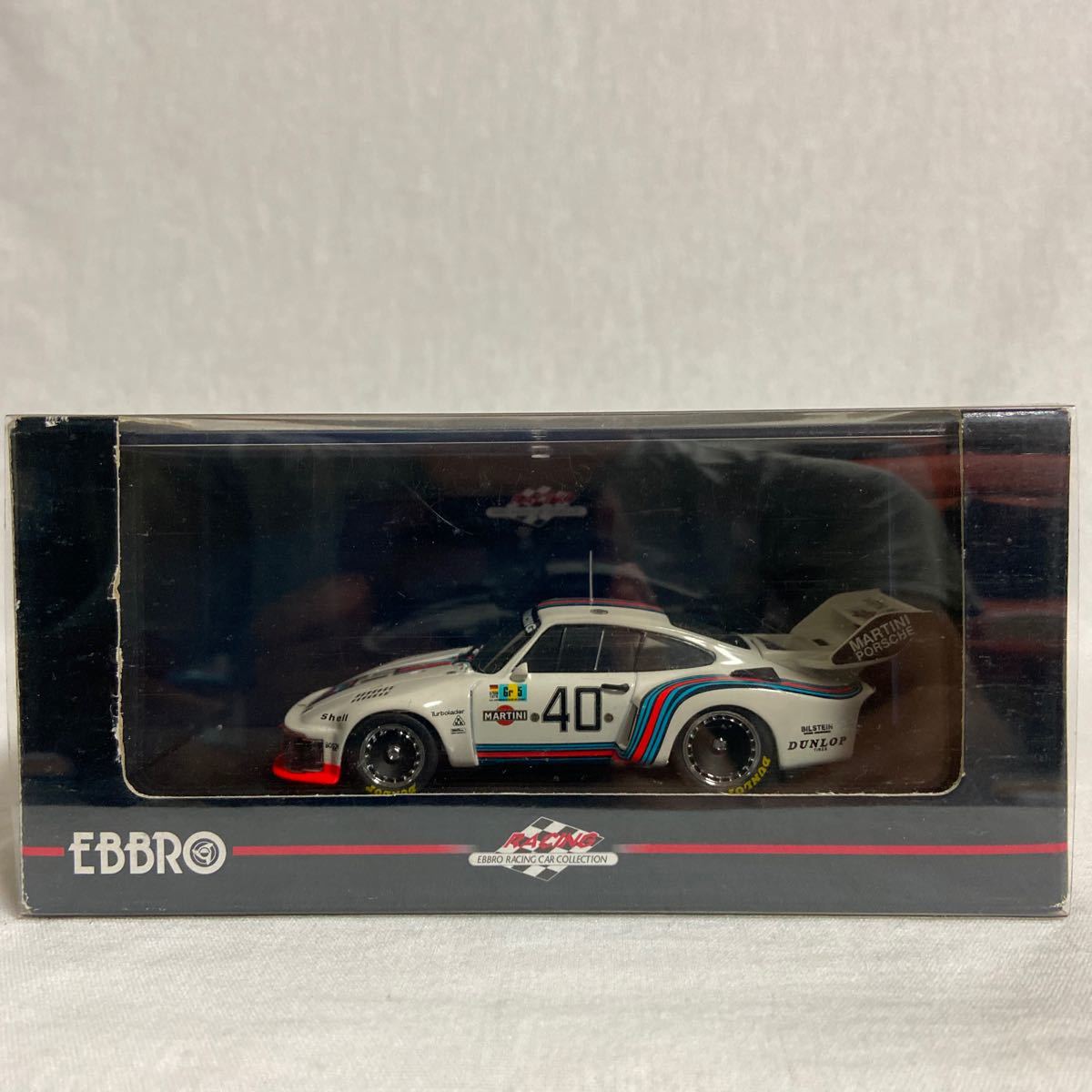  Porsche Mu jiam special order EBBRO 1/43 Porsche 935 1976 Le Mans #40 MARTINI Racing Porsche Martini minicar model car 