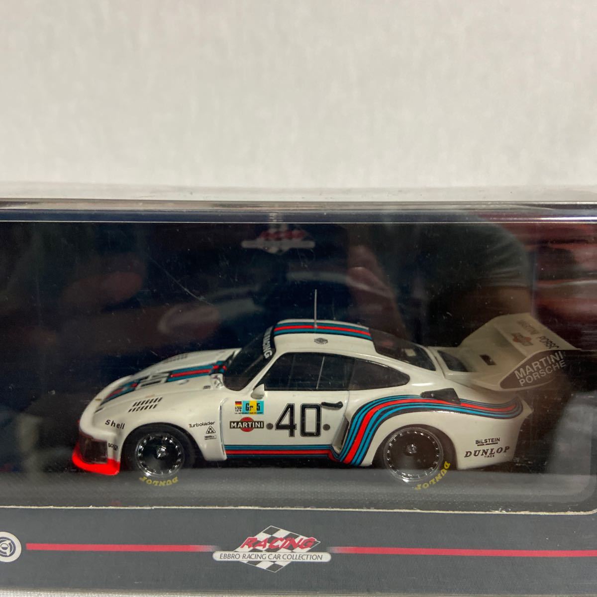  Porsche Mu jiam special order EBBRO 1/43 Porsche 935 1976 Le Mans #40 MARTINI Racing Porsche Martini minicar model car 