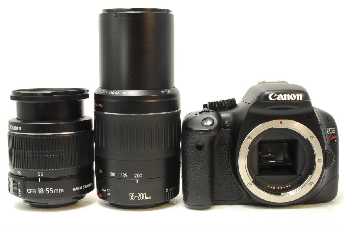 ショット数8694枚!スマホ転送セット★Canon Kiss X4一眼レフカメラ Canon EOS Kiss X4 スマホ転送 デジタル一眼レフカメラ レンズ