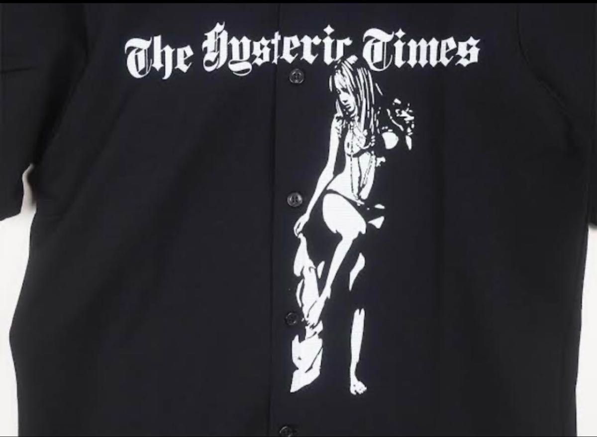 ヒステリックグラマー Tシャツ 黒 25SS ヒステリックグラマー HYSTERIC TIMES シャツ|Yahoo