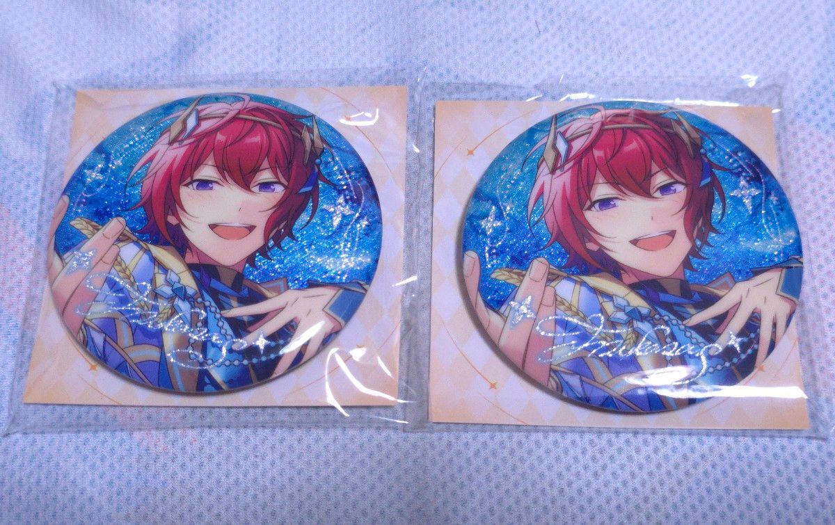 あんスタ Knights 朱桜司 テーマスカウト缶バッジ 80個 あんスタ Knights 朱桜司 招募缶バッジ|Yahoo!フリマ(旧PayPay