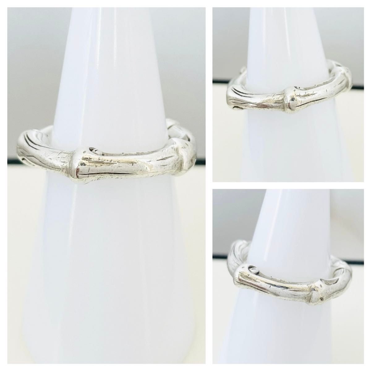 極美品☆ティファニー リング バンブー 指輪 11号 ヴィンテージ シルバー 極美品 TIFFANY&Co ティファニー 指輪 バンブー リング 約11号