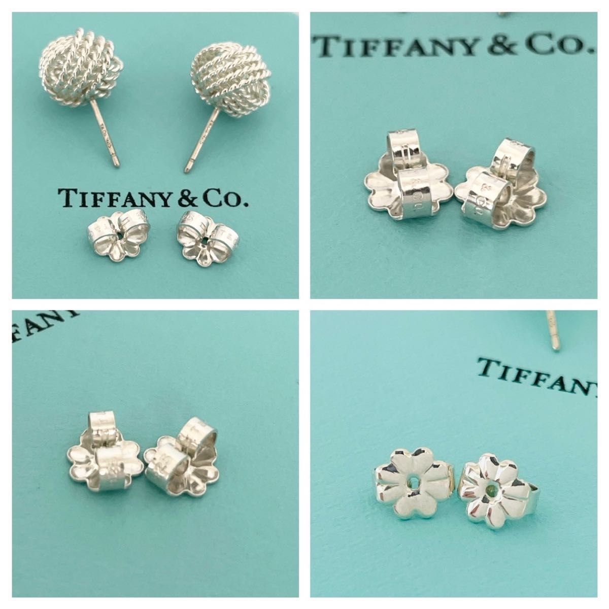 ティファニー ツイストノット シルバーイヤリング 超美品 TIFFANY&Co ティファニー ピアス ツイストノット