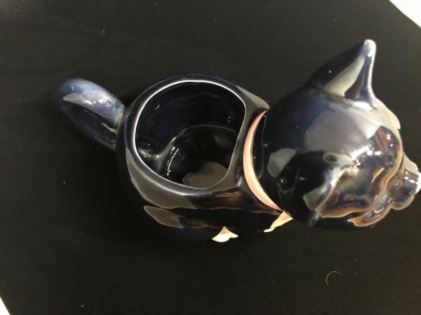 [ Англия Vintage предмет ] Bob * - -si-(Bob Hersey) кошка. teapot Kitty Pot