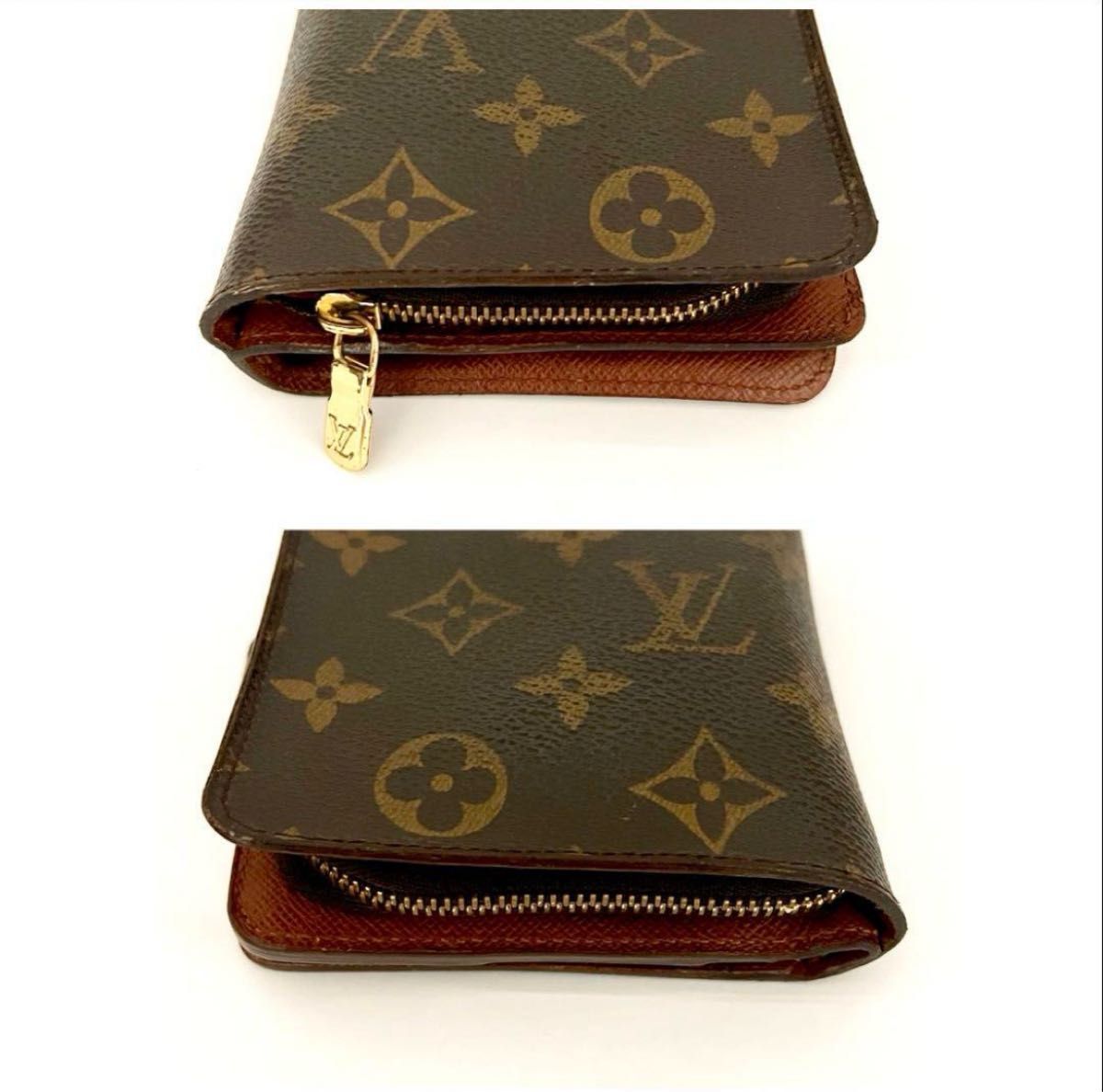 LOUIS VUITTO 極美品 希少 ルイヴィトン モノグラム グラフィティ 極美品 ルイヴィトン モノグラム コンパクトジップ 二つ折り財布
