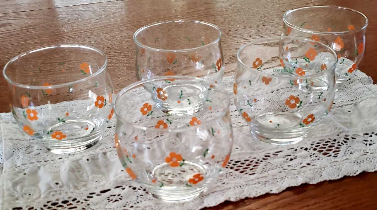 アデリア 昭和レトロ レトロポップ TOSHIKO グラス セットの画像1