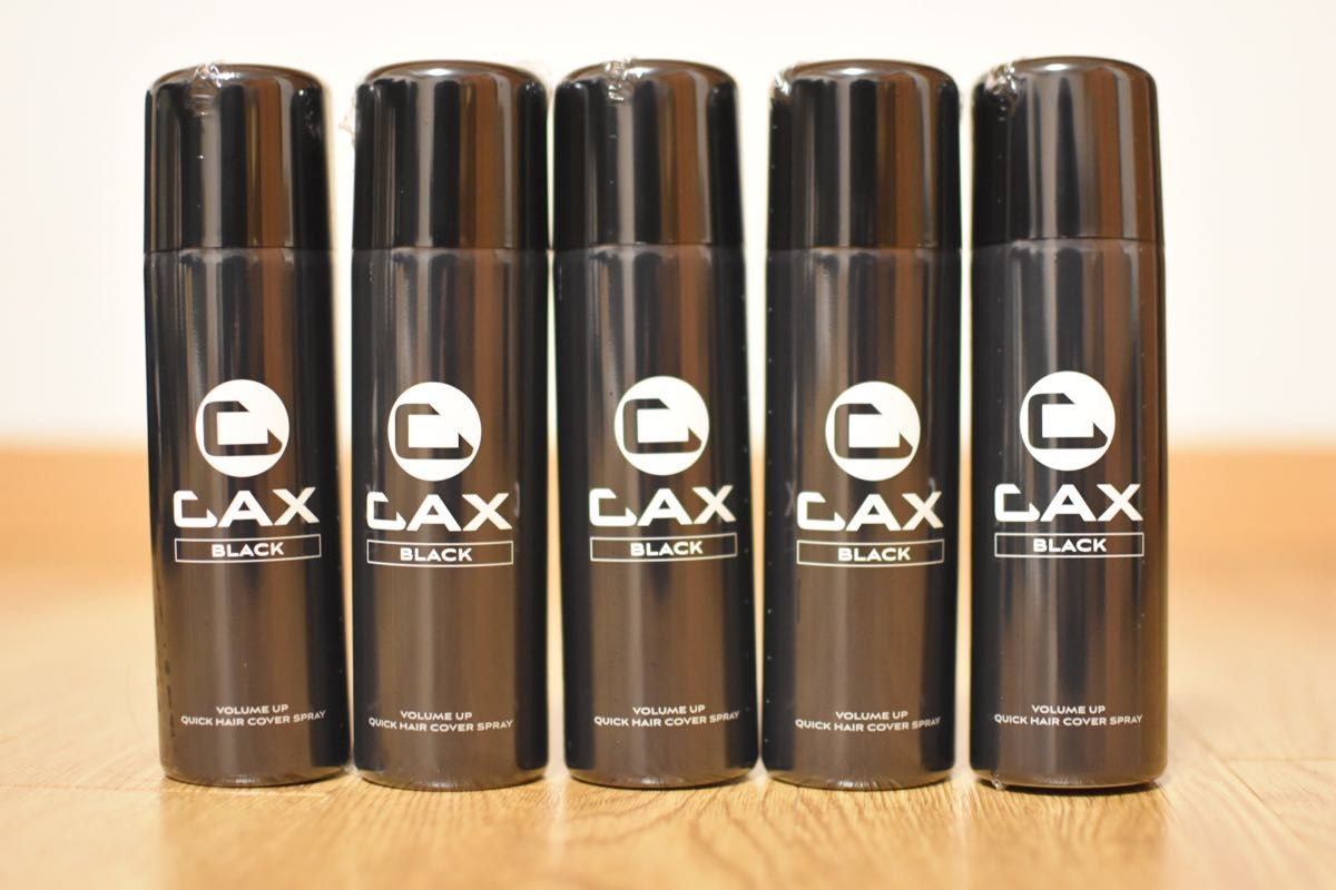 CAX カックス 薄毛隠し用 ヘアスプレー 100gブラック5本セット CAX カックス 薄毛隠し用 ヘアスプレー 100gブラック5本セット