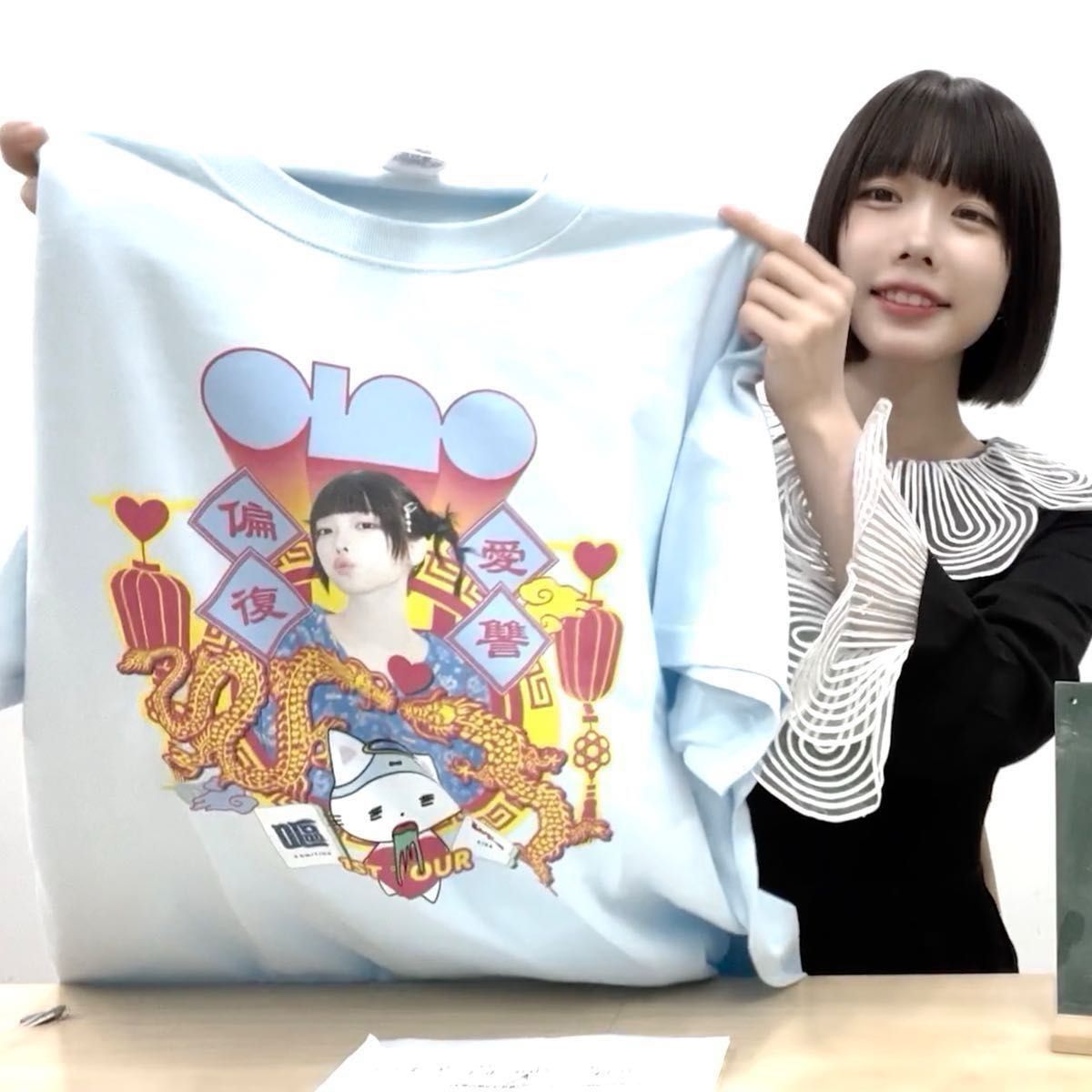 あのちゃん ANO トキメキ偏愛復讐ツアーTシャツ Lサイズ ツアー限定 新品XL あのano 1st TOURトキメキ偏愛復讐ツアーT