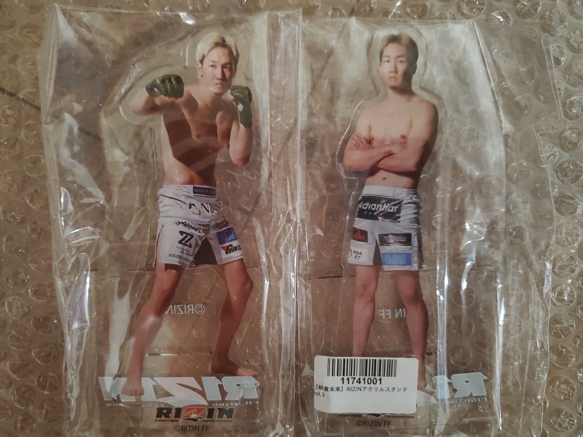 RIZIN 朝倉未来 アクリルスタンド 2個 RIZIN アクリルスタンド 朝倉未来|Yahoo!フリマ(旧PayPayフリマ)