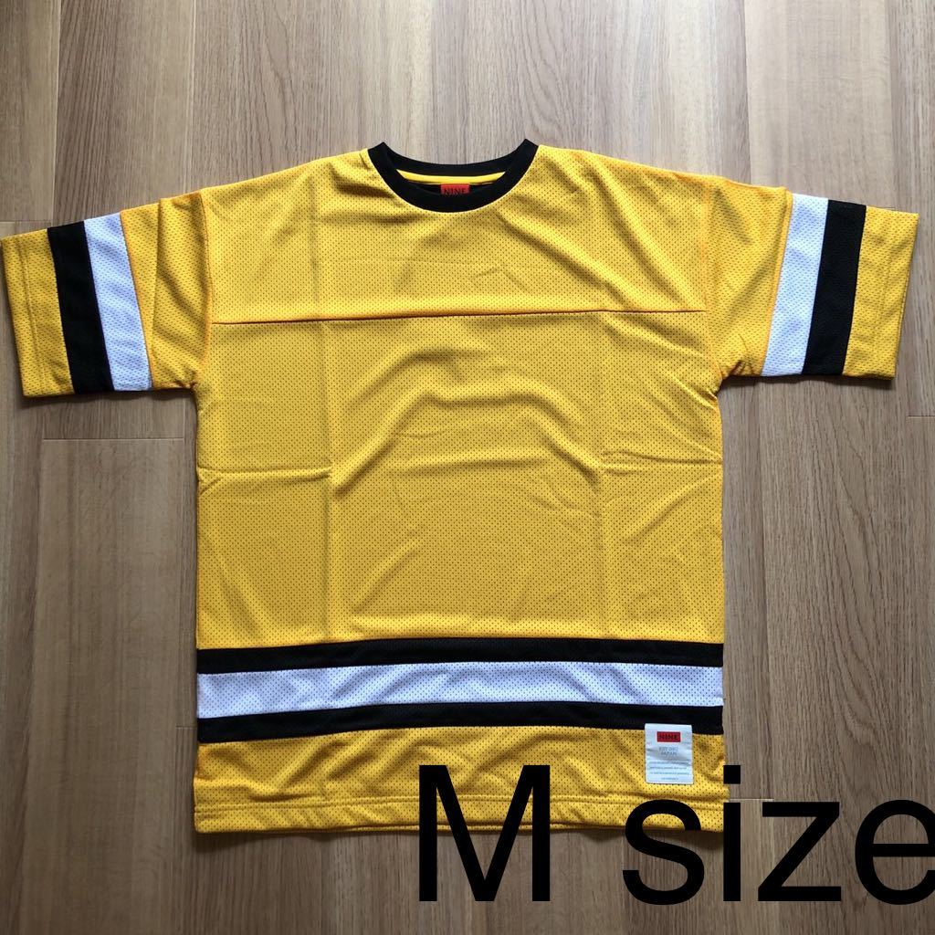 新品未使用 NINE RULAZ マルチカラー メッシュシャツ サイズM 定価16800円