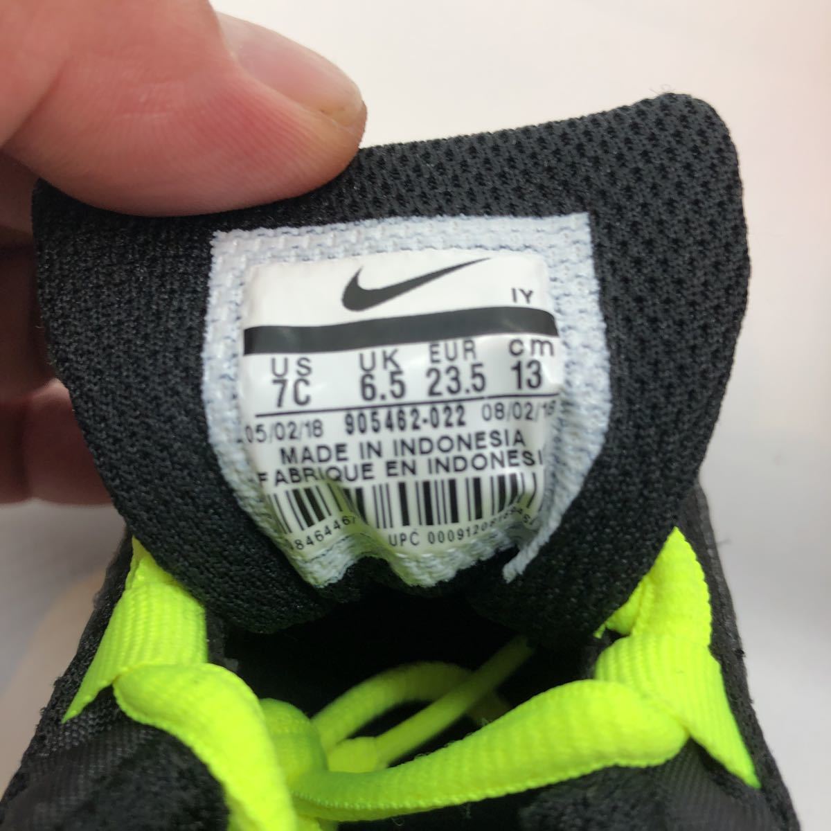  not yet sale in Japan regular goods NIKE LITTLE MAX *95(TD) 13cm/US7c little Max 95 unused goods Kids child 