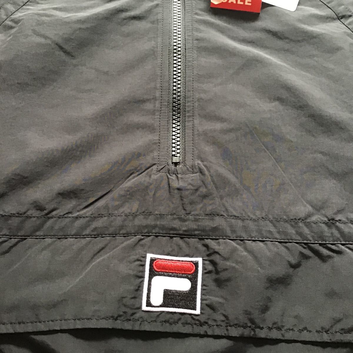  new goods FILAf-tiano rack Parker water-repellent cloth M size Black regular price 15,600 jpy 