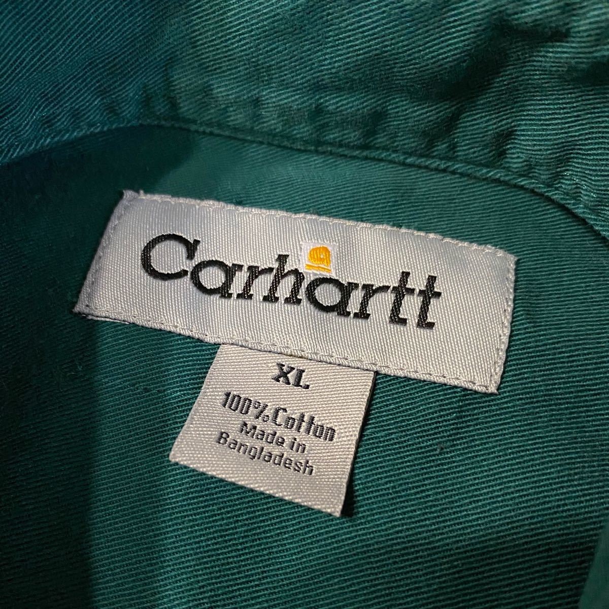 Carhartt 旧タグ 90s 〜 00s 刺繍ロゴ BDシャツ ワークシャツ