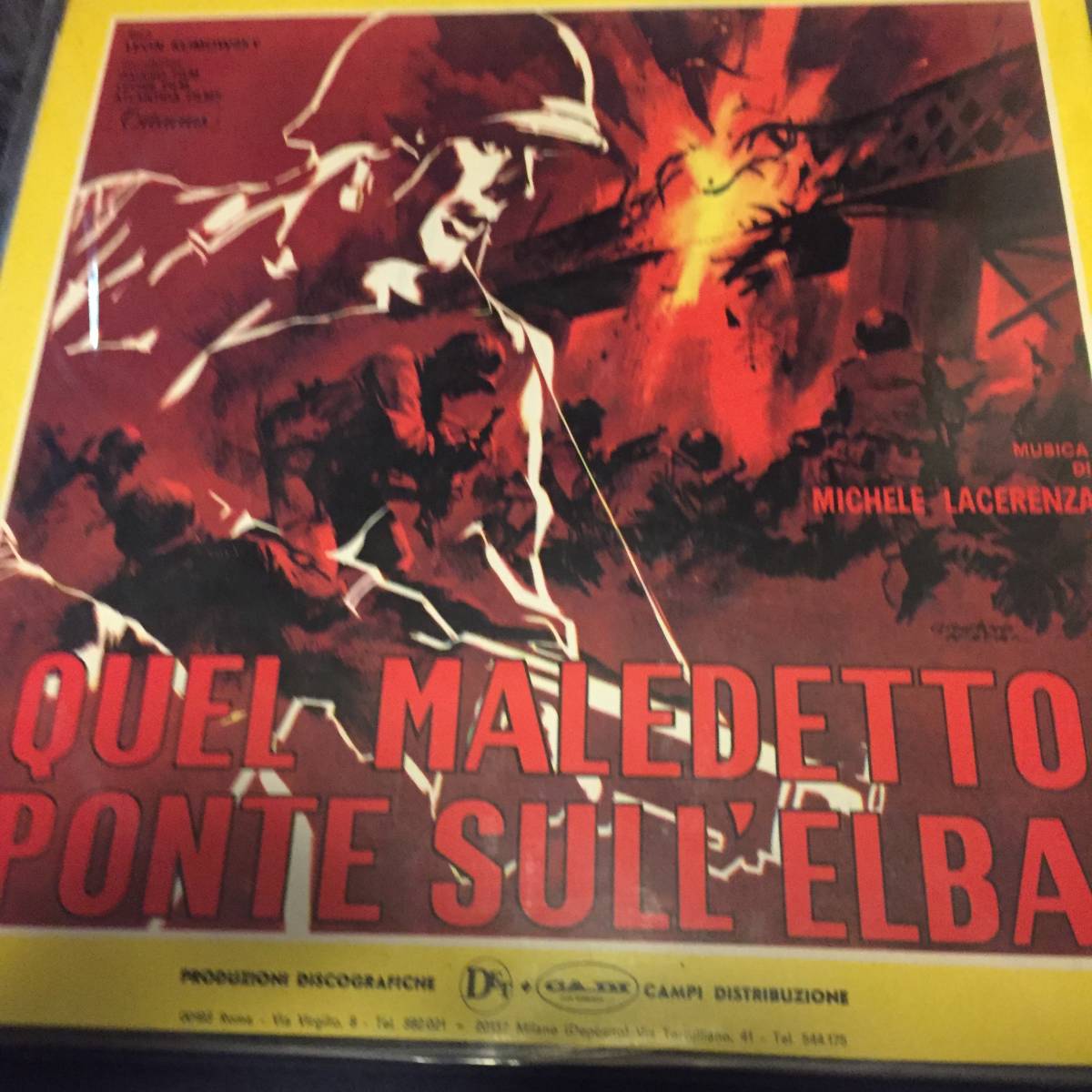LP！ DEAD END＆QUEL MALEDETTO PONTE SULL'ELBA（ジョルジオ カルニーニ＆ミケーレ ラケレンザ／イタリア盤）_画像2