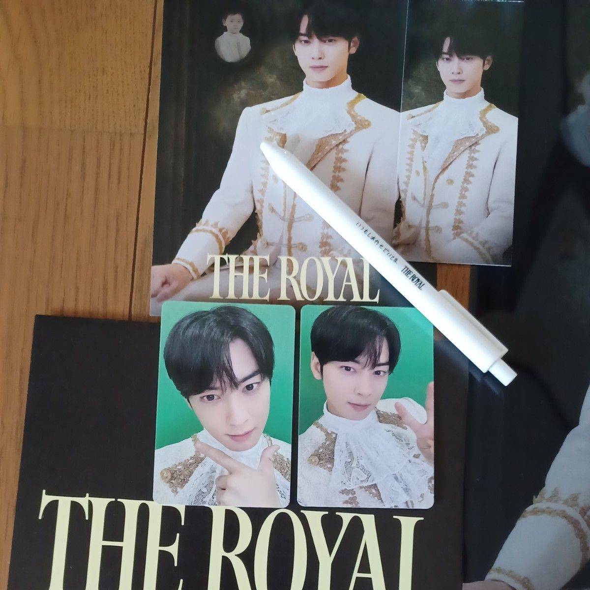 チャウヌ THE in JAPAN 入場特典 夜の部(2部) チャウヌ THE ROYAL in Japan 夜の部(2部)入場特典 スローガン