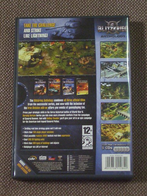 Blitzkrieg Anthology (CDV U.K.) PC CD-ROM_画像2