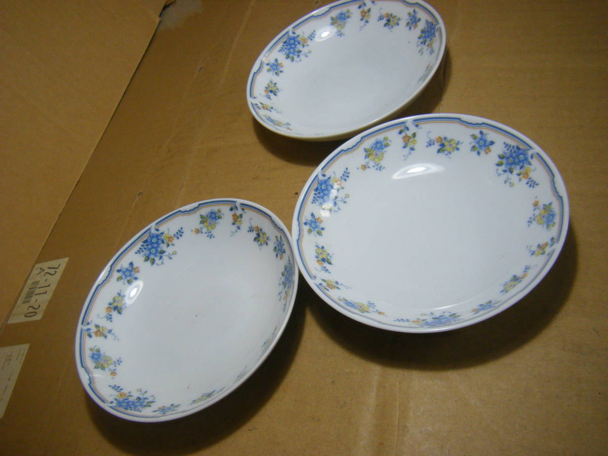 ノリタケ 小皿 ３客セット 洋食器 陶器製 取皿 プレート おもてなし 送料：全国一律 710 円_画像1