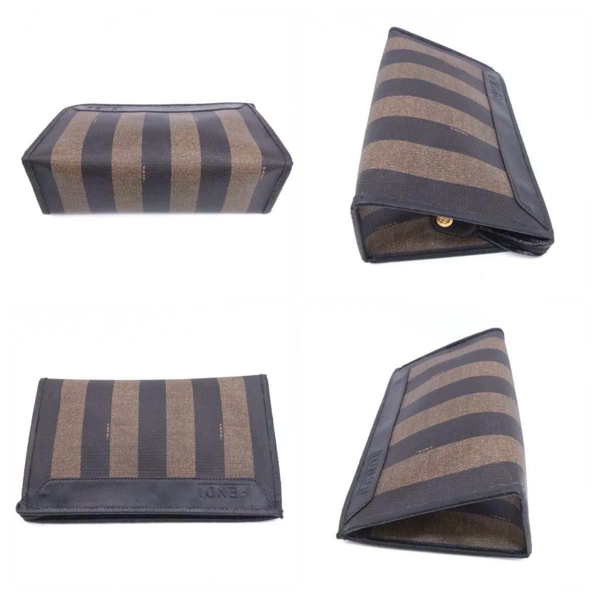 美品 FENDI✨フェンディ ペカン柄 クラッチバッグ セカンドバッグ FENDI フェンディ ペカン柄 クラッチバッグ セカンドバッグ
