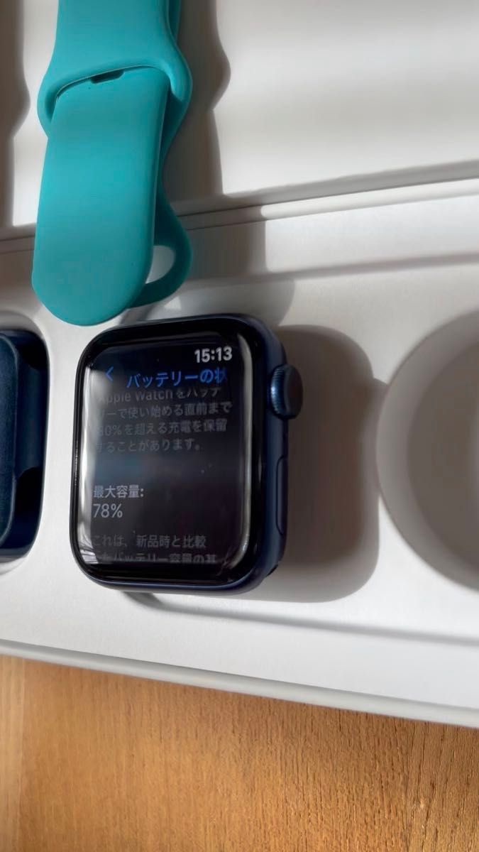 バッテリー最大容量78% Apple Watch Series 6 GPS アップルウォッチ6 GPSモデル 40ミリ