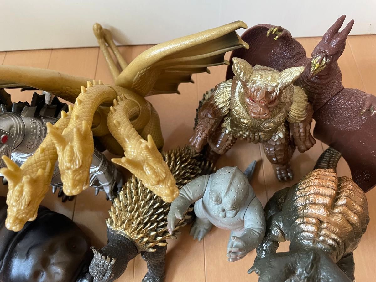 ゴジラ怪獣10体セット ラドンバラゴンミニラキングシーサーアンギラスキングギドラ ゴジラ怪獣10体セット ラドンバラゴンミニラキングシーサー