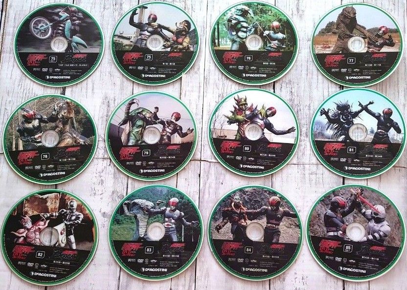 仮面ライダーDVDコレクション 全98巻 昭和編 仮面ライダーDVDコレクション 昭和編 DVD全巻 98枚セット 一部未