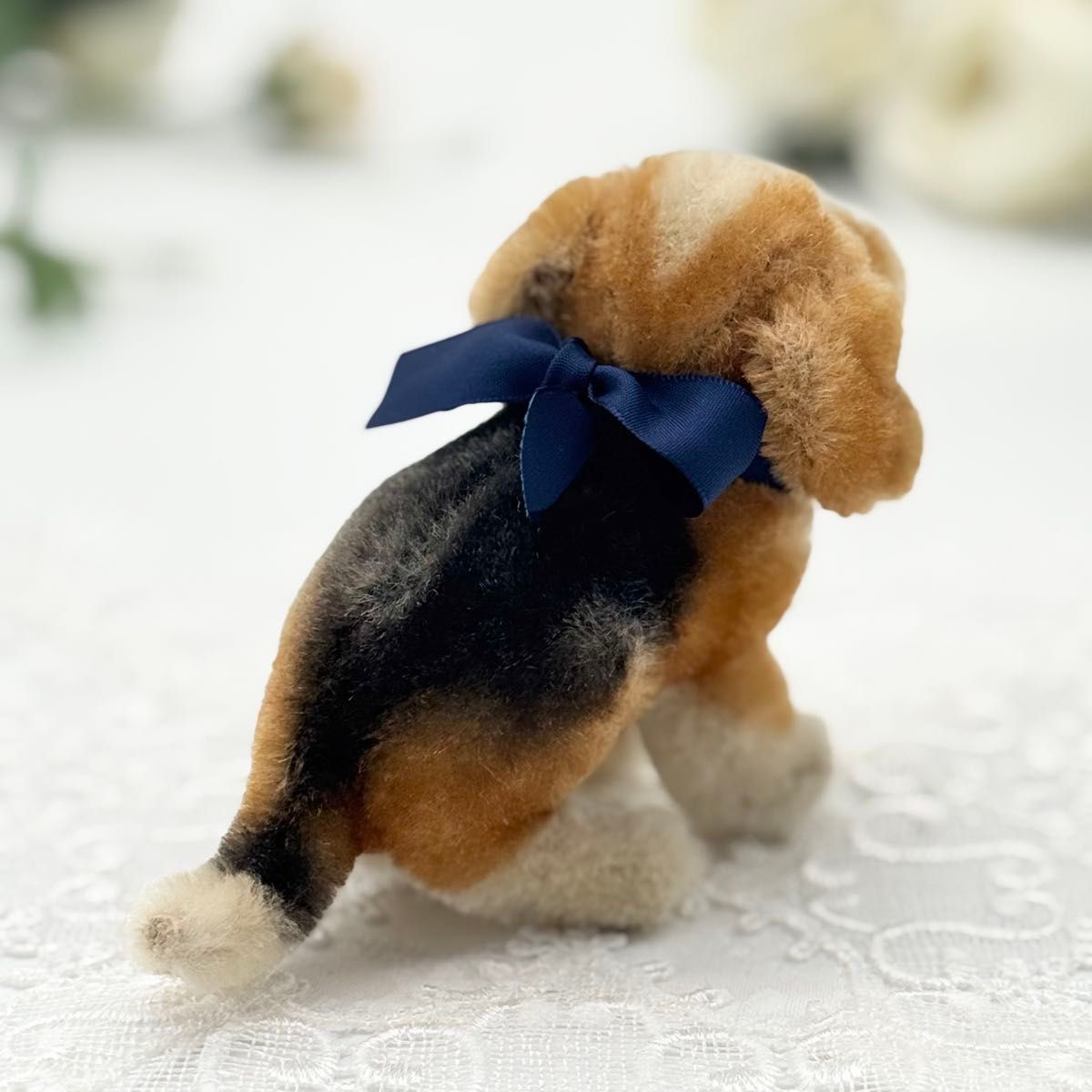 シュタイフ★Biggie Beagle 10cm★(お座り)ビーグルのビギー/犬 送料無料 シュタイフ Biggie Beagle 10cm (お座りポーズ