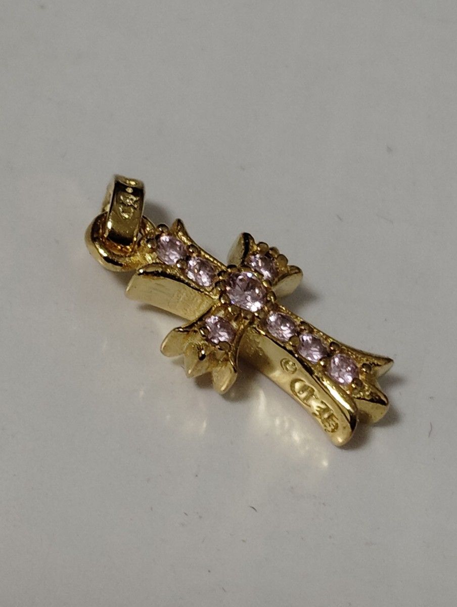 シルバー925 ベビーファット22k 加工 シルバー925ベビーファット22k加工クロムハーツ好きに|Yahoo
