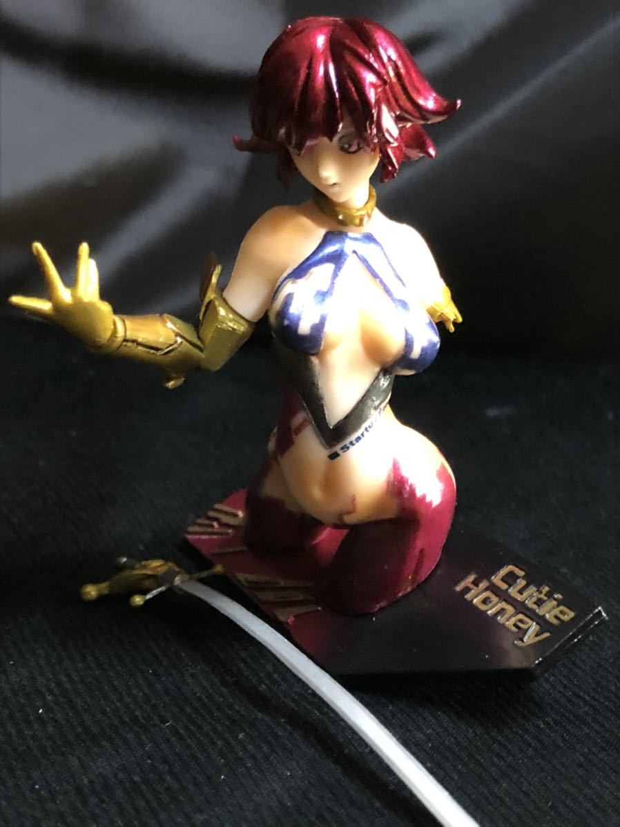  Cutie Honey mini figure damage ver Nagai Gou gashapon size Gacha Gacha Shokugan beautiful young lady 