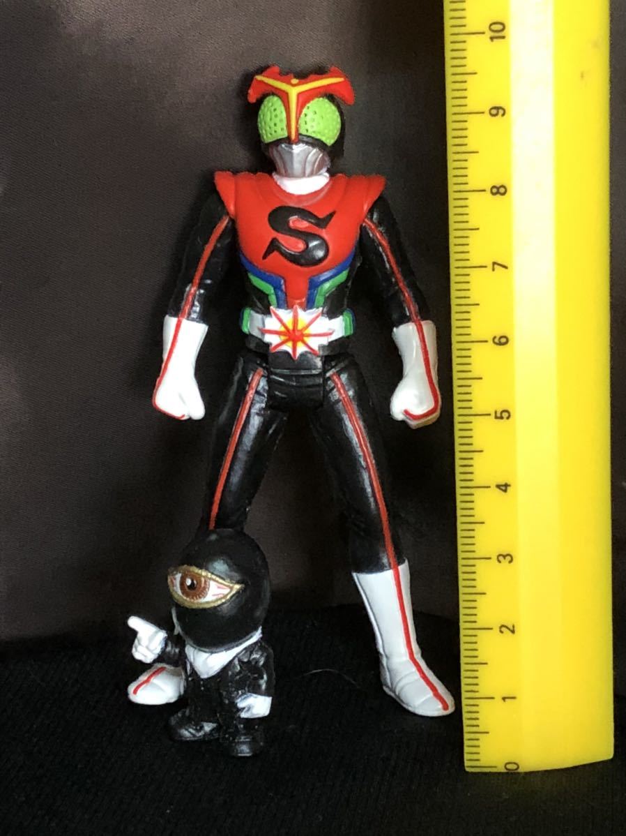  gashapon HG size Kamen Rider Stronger &chibi one-eyed Titan mini figure Gacha Gacha special effects stone no forest mysterious person Shokugan 