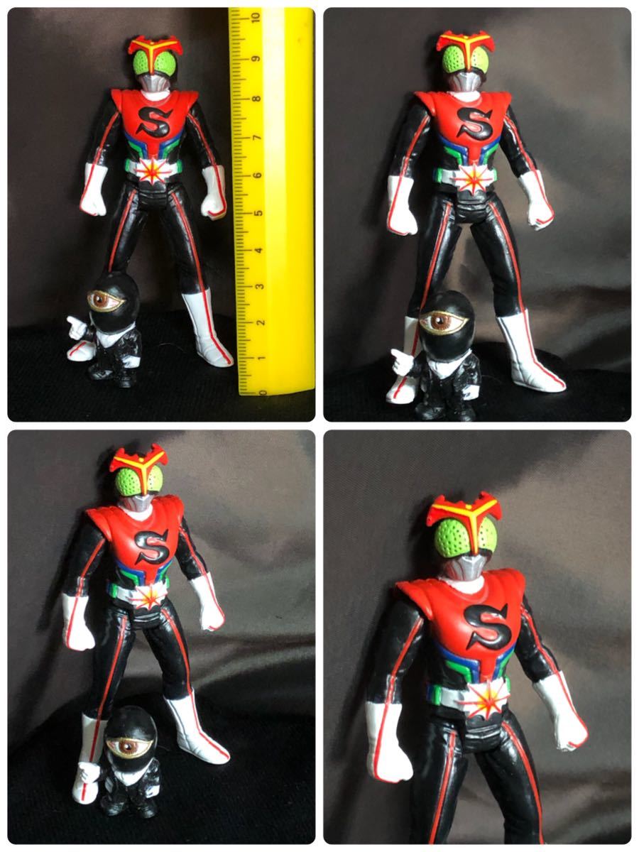  gashapon HG size Kamen Rider Stronger &chibi one-eyed Titan mini figure Gacha Gacha special effects stone no forest mysterious person Shokugan 