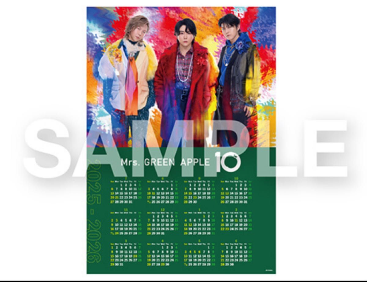 Mrs. GREEN APPLE メッセージカード ピンバッジ シール ポスター Mrs GREEN APPLE メッセージカード ピンバッジ シール