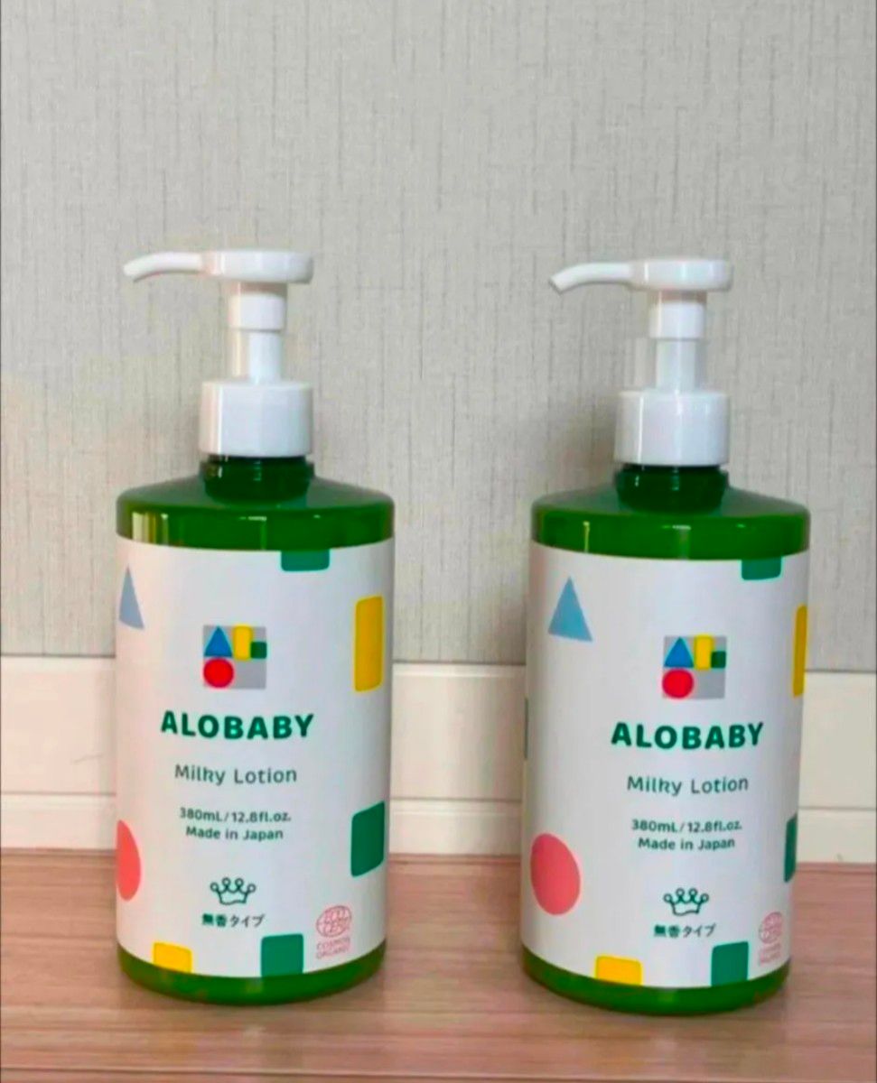 【新パッケージ】アロベビーミルクローション380ml 無香タイプ 2本セット アロベビー ミルクローション(380ml大容量)2本セット|Yahoo