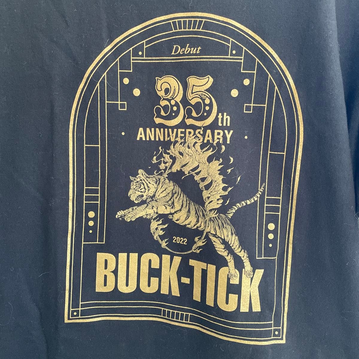 BUCK-TICK 35th ANNIV Tシャツ 黒 M BUCK-TICK tシャツ Mサイズ 35周年 バクチクTシャツ|Yahoo