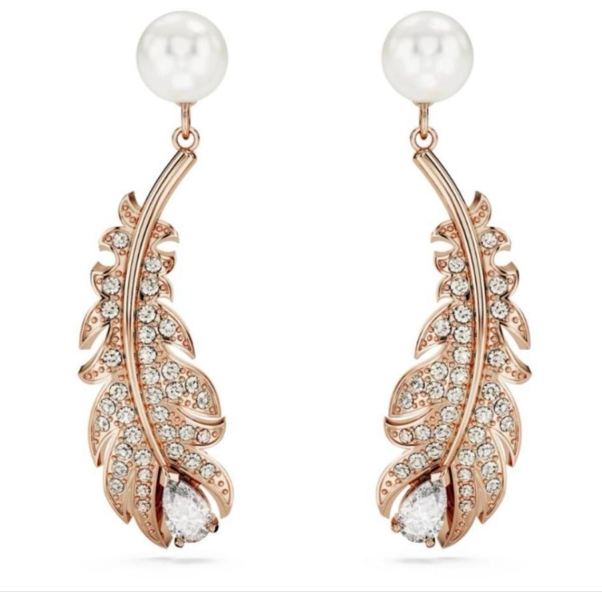 VIP価格【SWAROVSKI】スワロフスキー Nice ドロップピアス ほぼ新品 スワロフスキー Swarovski Nice ドロップピアス|Yahoo