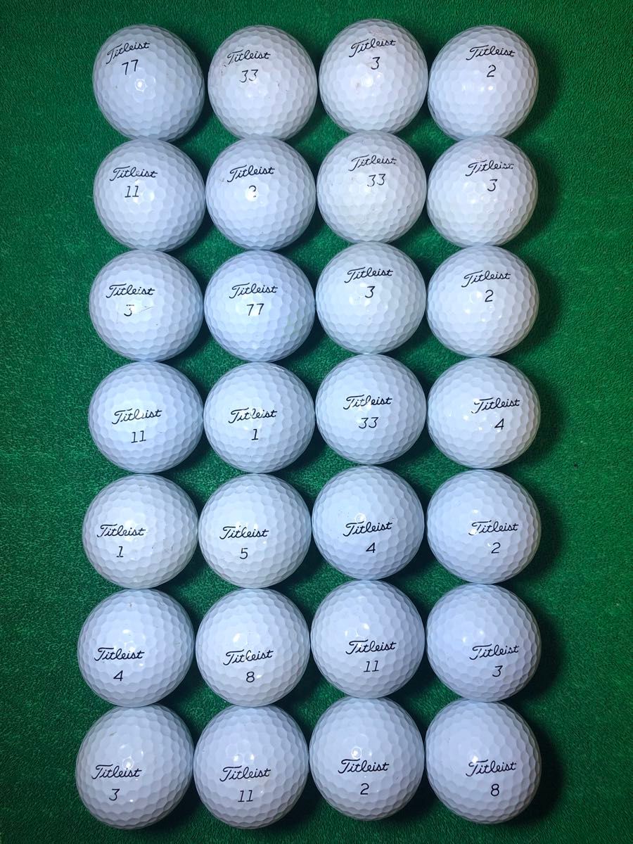 美品タイトリスト PROV1 ゴルフボール 28個 タイトリスト PRO V1 ロストボール28個|Yahoo!フリマ(旧PayPay