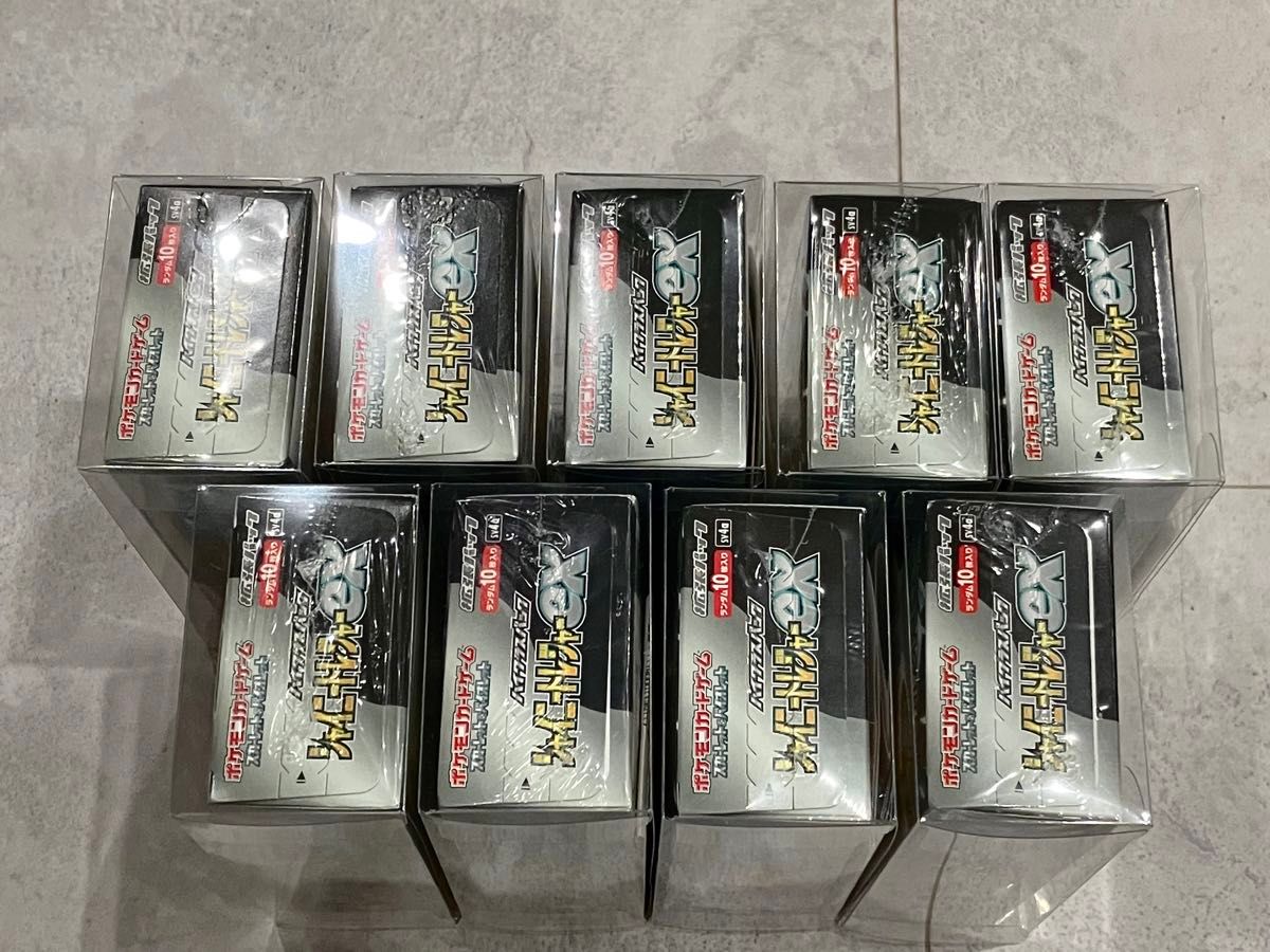 ポケモンカードゲーム シャイニートレジャーex 9BOX シュリンク付き未開封 ポケモンカードゲーム シャイニートレジャーex 9BOX シュリンク