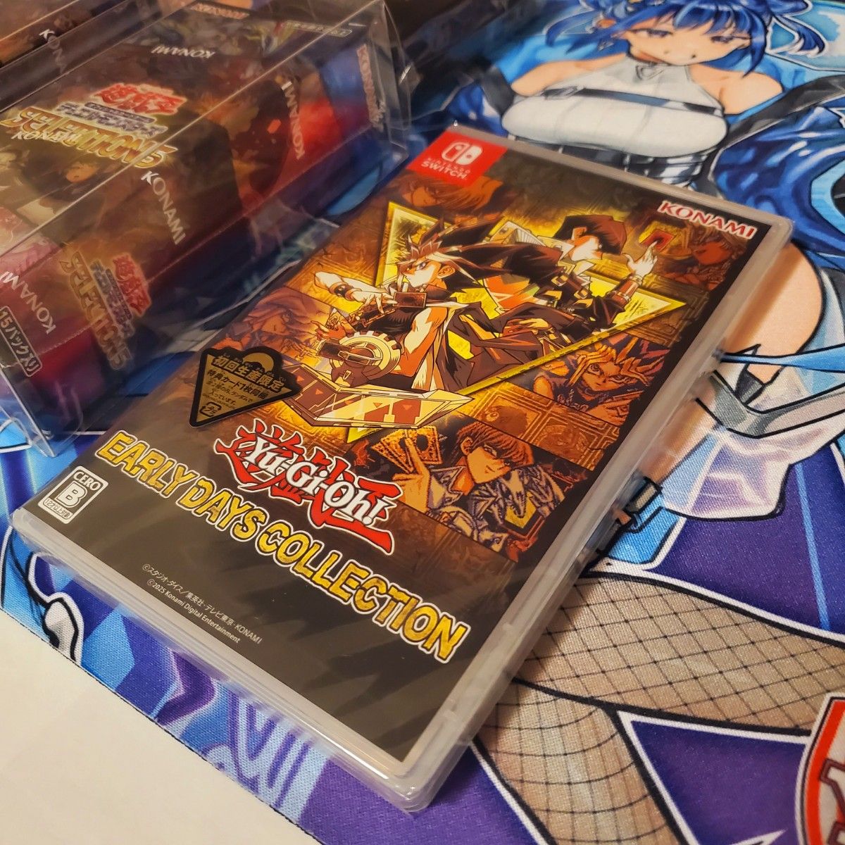 【まとめ売り!】プレイマット+未開封BOX(2個)+アリーナデイズ+スリーブ まとめ売り 】プレイマット+未開封BOX(2個)+アリーナデイズ+