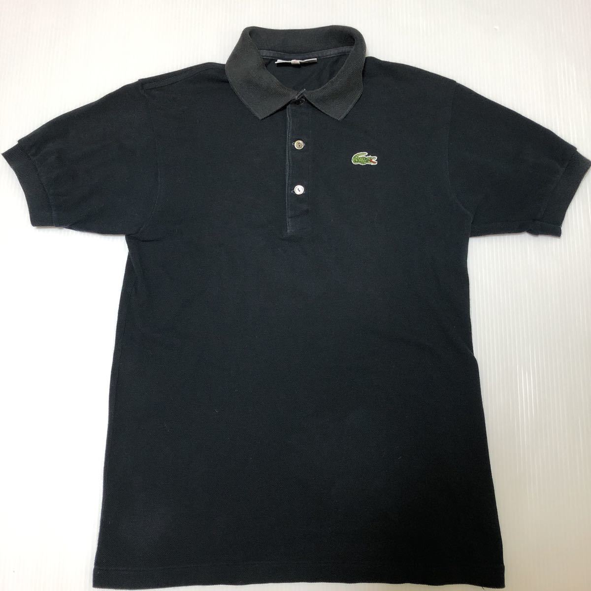 日本製】80s LACOSTE ラコステ 旧タグ 半袖 ポロシャツ 40 日本製】80s LACOSTE ラコステ 旧タグ 半袖 ポロシャツ 40