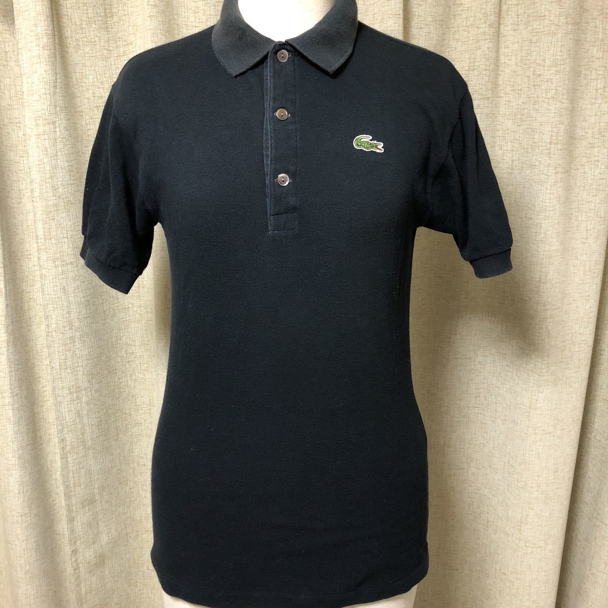 日本製】80s LACOSTE ラコステ 旧タグ 半袖 ポロシャツ 40 日本製】80s LACOSTE ラコステ 旧タグ 半袖 ポロシャツ 40
