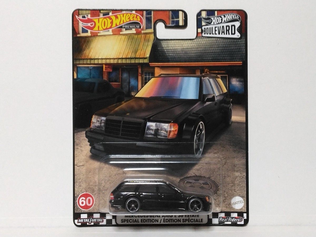 ホットウィール ブールバード メルセデスベンツ AMG E36 ブラック 推しクーポン500円引 ホットウィール HW メルセデスベンツ AMG E