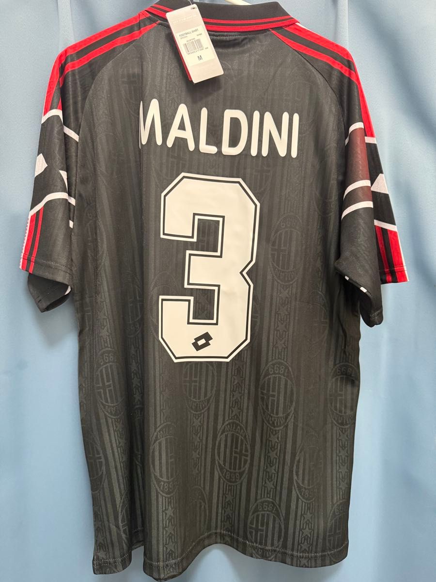 ACミラン パオロ・マルディーニ 引退試合記念スカーフ 新品・未使用タグ付き ACミラン パオロ・マルディーニ 97/98