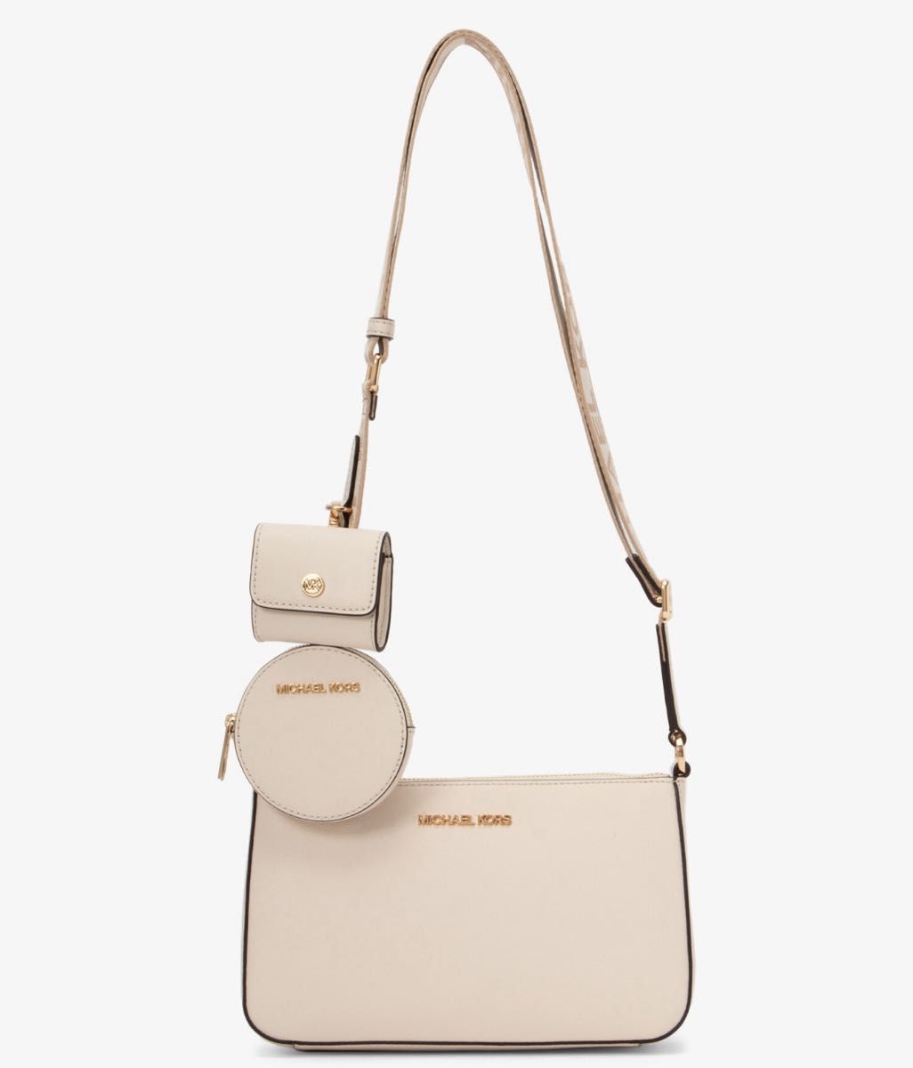 【最終値下げ】MICHAEL KORS ショルダーバッグ ホワイトベージュ MICHAEL KORS 3点セット ショルダーバッグ他 オフホワイト